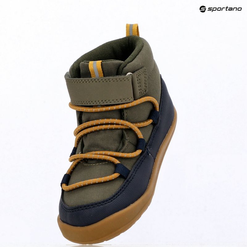 Scarpe barefoot bambino Viking Birch Barefoot Mid 1V Waterproof navy/olive 9