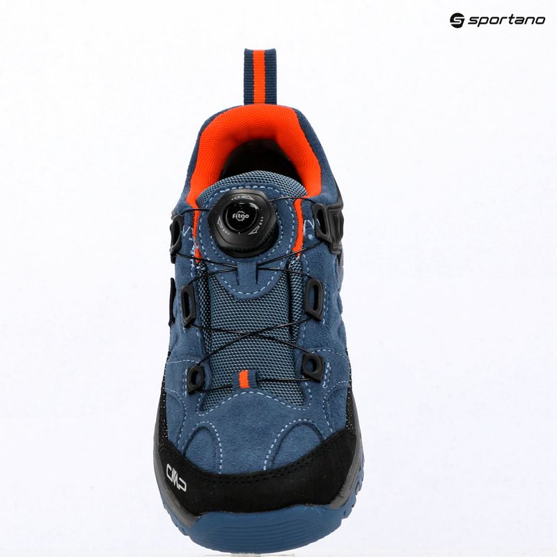 Scarponcini da trekking per bambini CMP Kiruna Low FitGo Waterproof bluestone/arancio 3