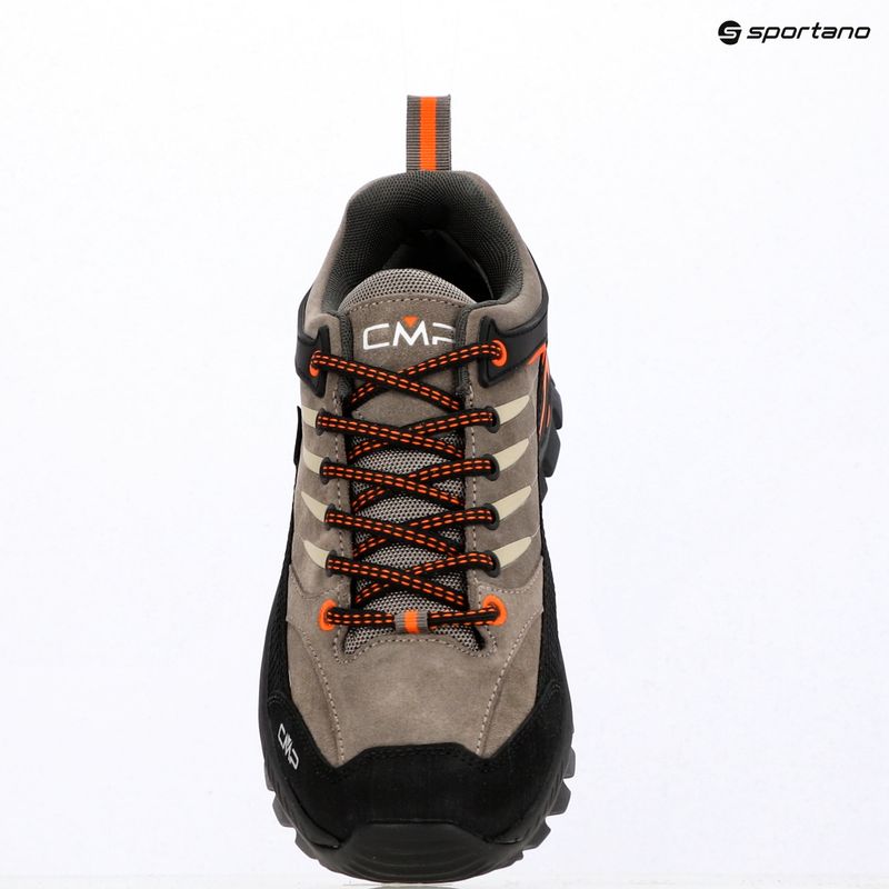 Scarpe da trekking uomo CMP Rigel 2.0 Low Waterproof deserto/flame 10