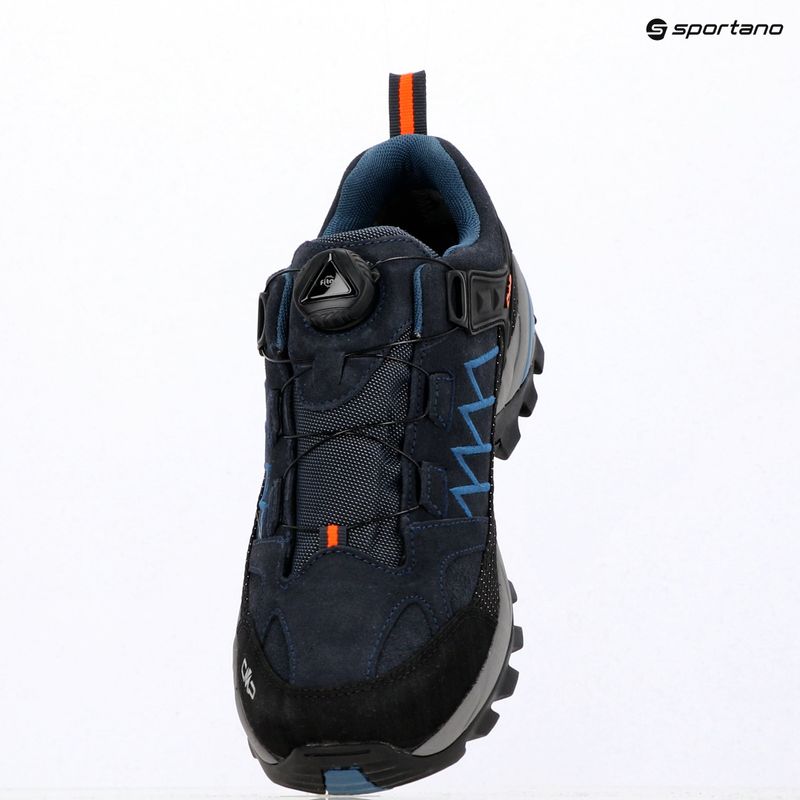 Scarpe da trekking uomo CMP Rigel Low Fitgo Wp b.blue/flash orange 3