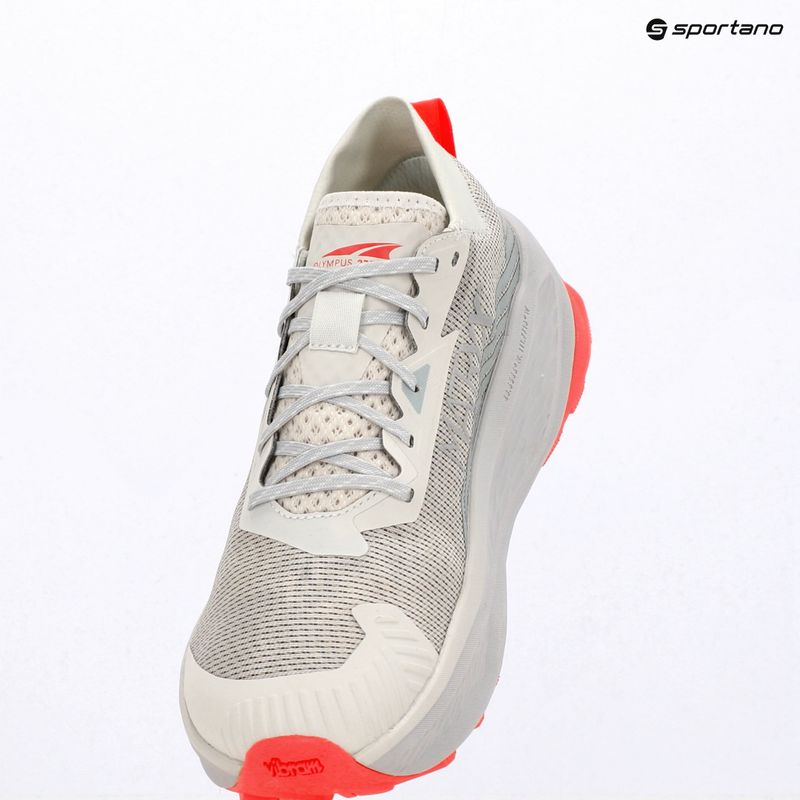 Scarpe da corsa uomo Altra Olympus 275 Hilo vaporous gray/fiery coral 17