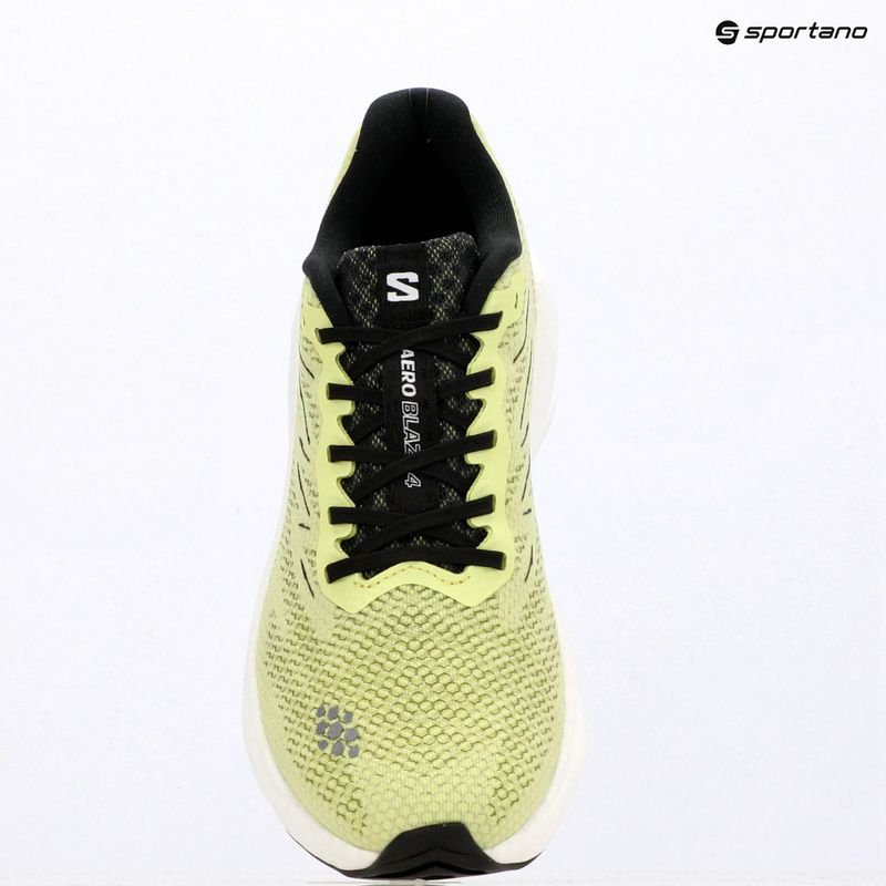 Scarpe da corsa uomo Salomon Aero Blaze 4 sunny lime/white 15