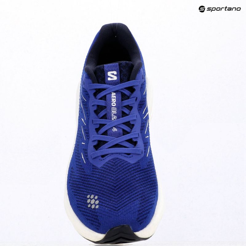 Scarpe da corsa uomo Salomon Aero Blaze 4 bluing/white 15
