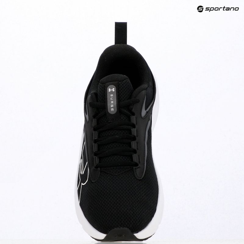 Scarpe da corsa uomo Under Armour Surge 5 black/black/white 6