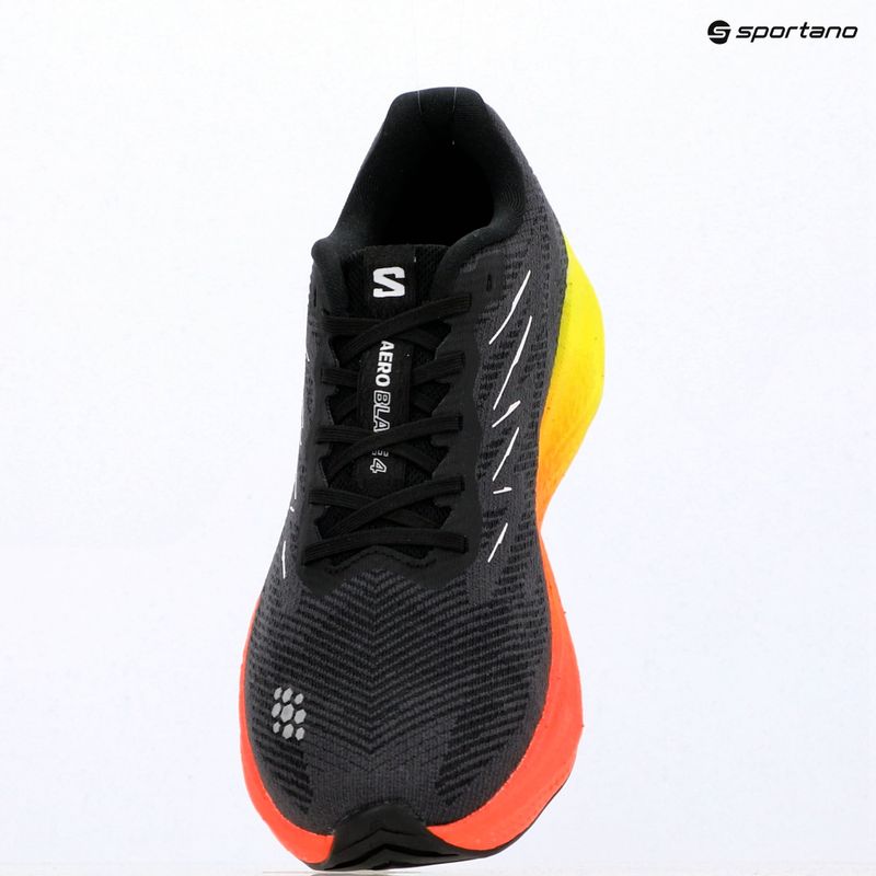 Scarpe da corsa uomo Salomon Aero Blaze 4 black/white 15