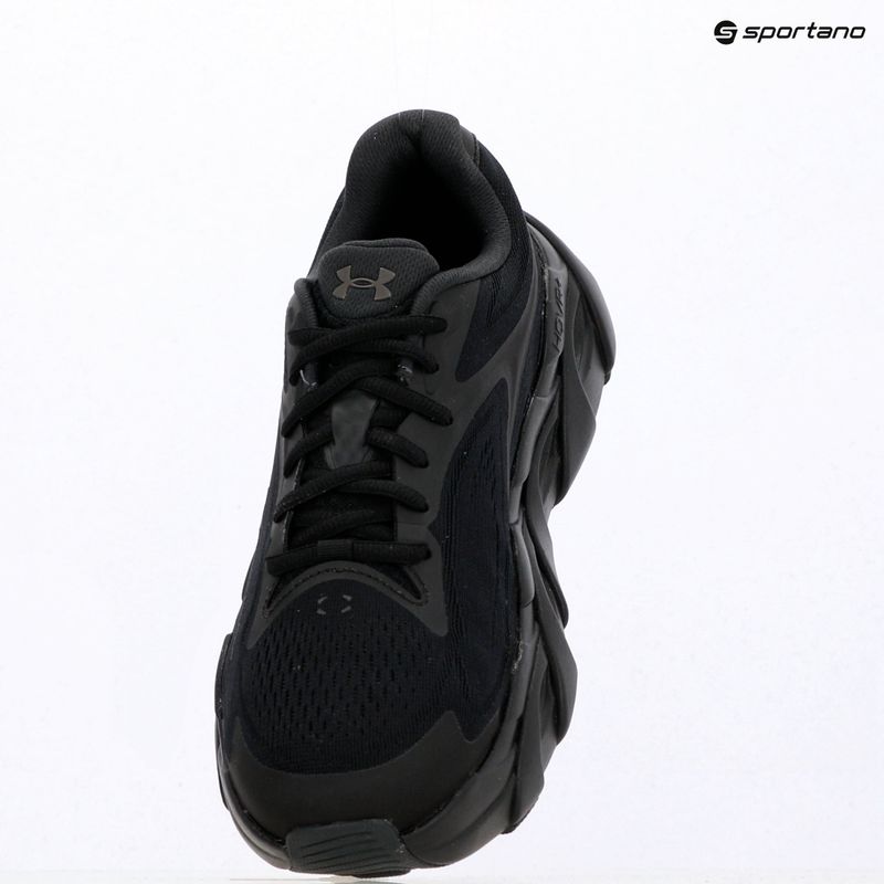 Scarpe da corsa uomo Under Armour Halo Runner 2 Black/Anthracite/Metallic Black 14