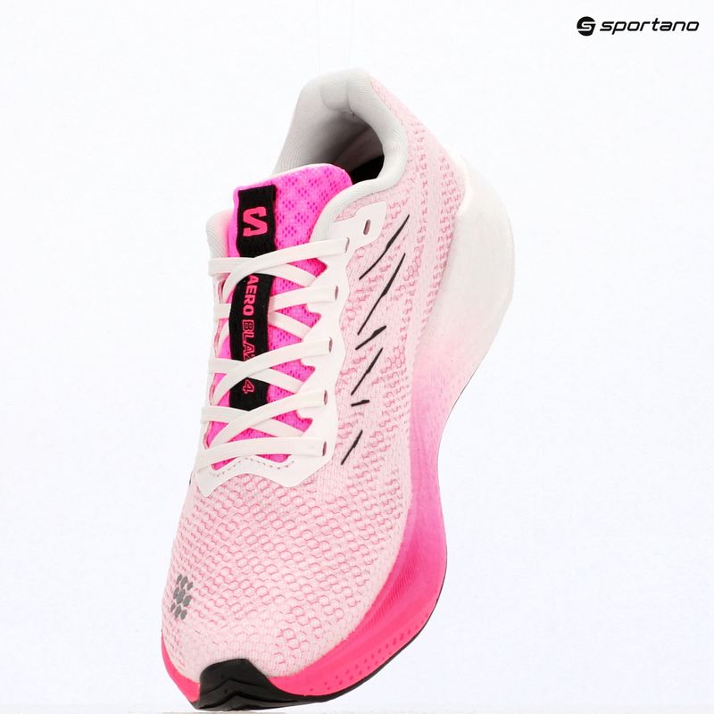 Scarpe da corsa donna Salomon Aero Blaze 4 white/knockout pink 15