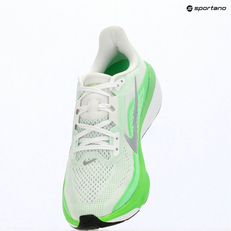 Scarpe da corsa donna Nike Pegasus 42 white/green strike/metallic silver 10