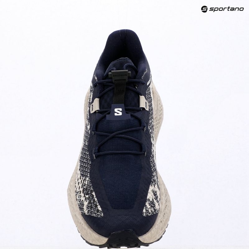 Scarpe da corsa uomo Salomon Aero Glide 4 GRVL maritime blue/silver cloud 14
