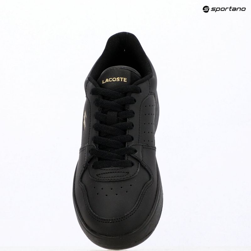 Scarpe da donna Lacoste Court Ace Leather black/gold 9