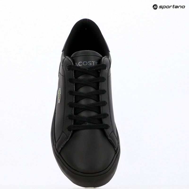 Scarpe per bambini Lacoste Powercourt black/black 9