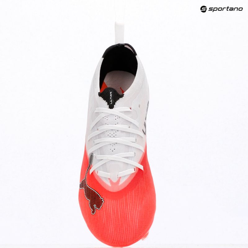 Scarpe da calcio bambino Puma Ultra Nitro 7 Ultimate FG/AG Jr ultra red/puma black/puma white 9