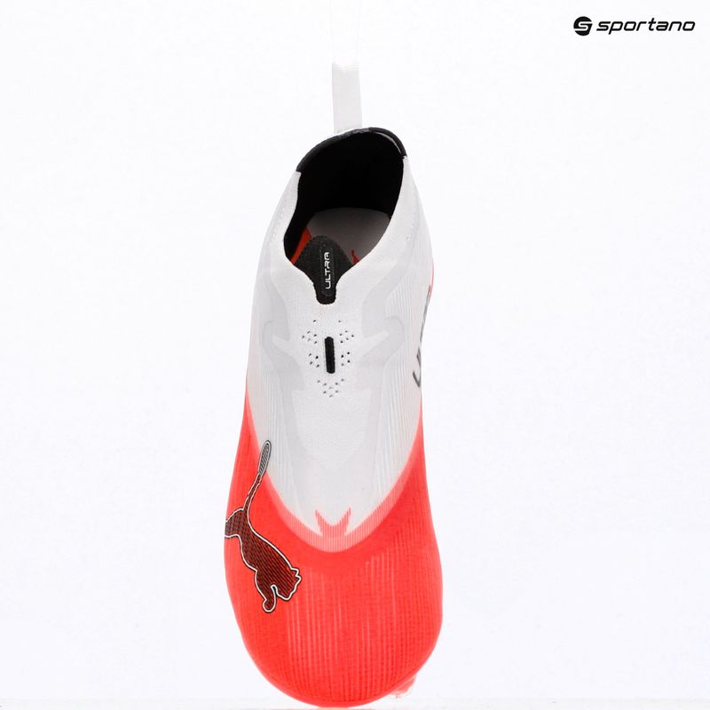 Scarpe da calcio bambino PUMA Ultra Nitro 7 Ultimate LL FG/AG Jr ultra red/puma black/puma white 9