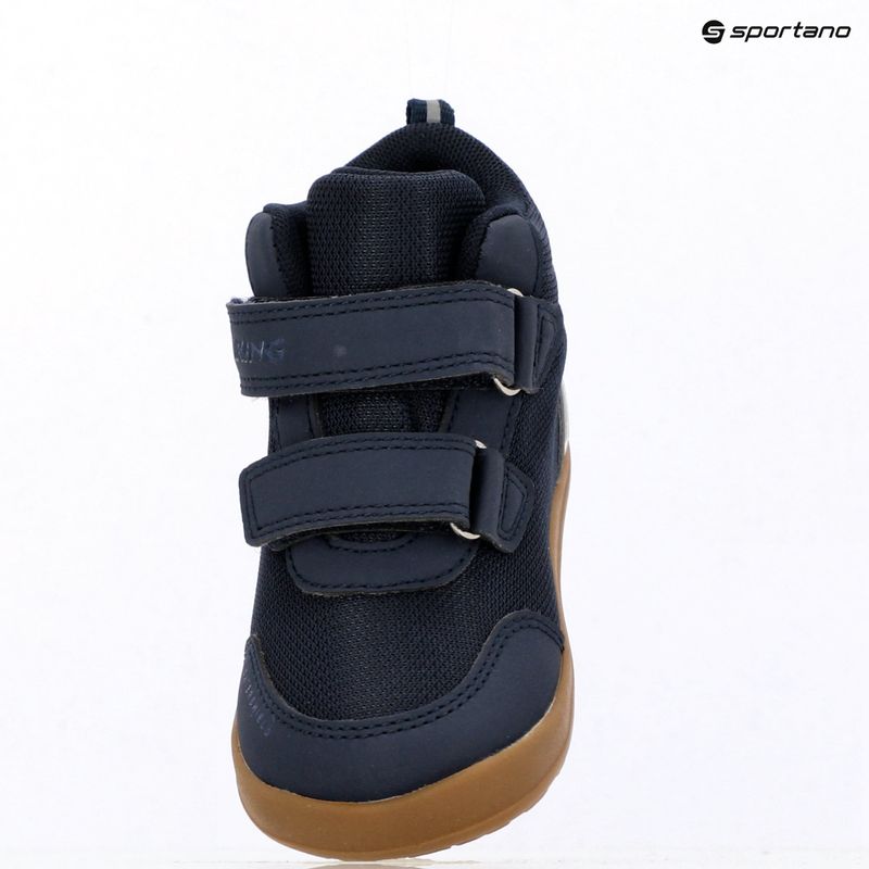 Scarpe barefoot bambino Viking Alv Barefoot Mid 2V Waterproof navy 21