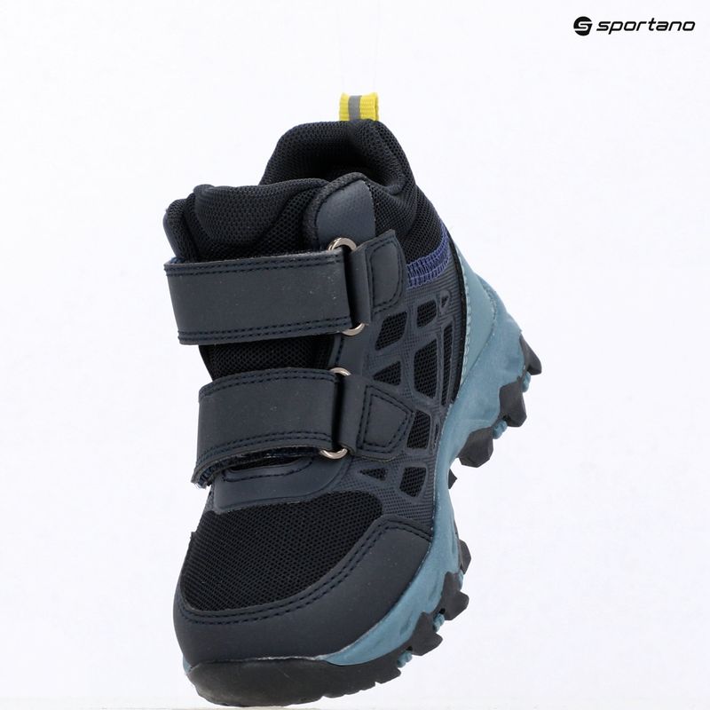 Scarpe per bambini Viking Track Mid 2V Waterproof navy/demin 16