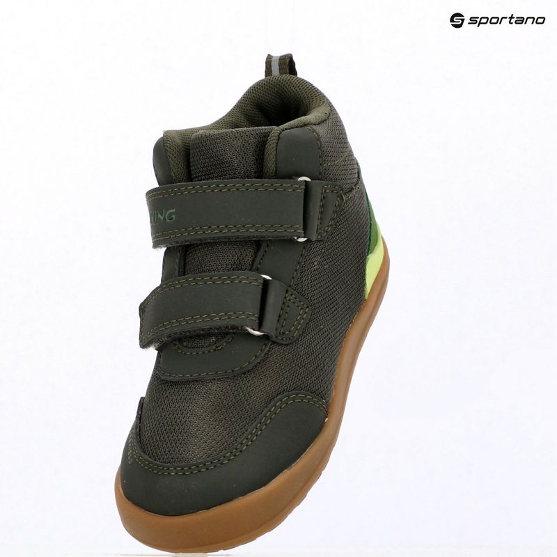 Scarpe barefoot bambino Viking Alv Barefoot Mid 2V Waterproof pine 22