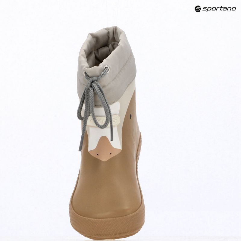 Stivali per bambini Viking Footwear Alv Barefoot Paw Print beige 15