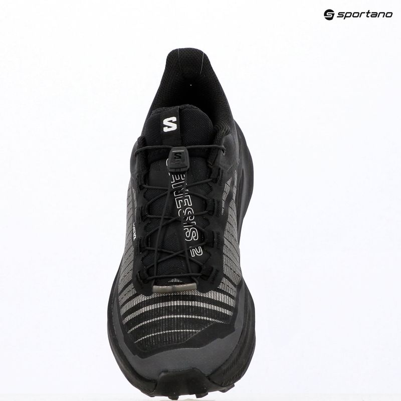 Scarpe da corsa uomo Salomon Genesis 2 black/black 9