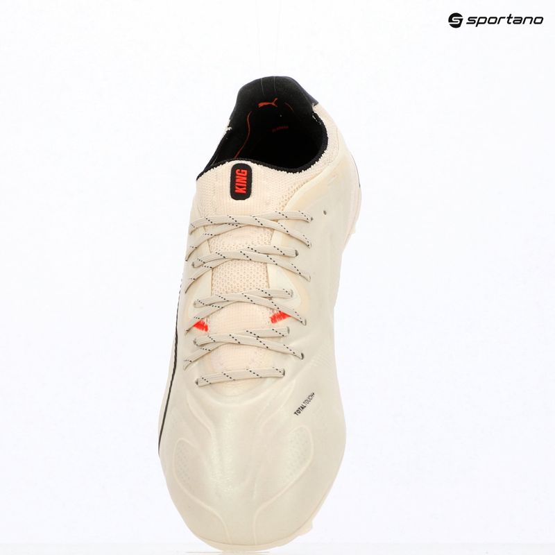 Scarpe da calcio PUMA King 20 Ultimate FG/AG sugared almond/puma black/ultra red 10