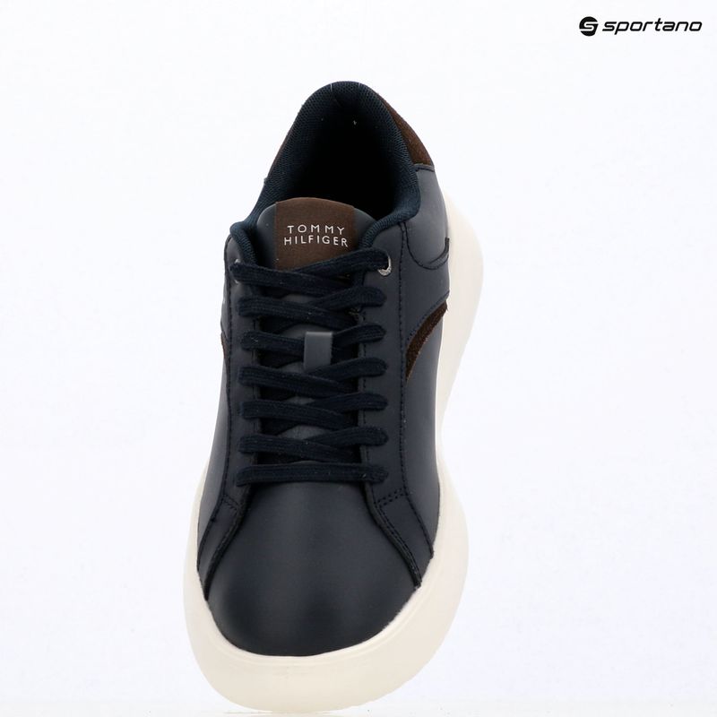 Scarpe da uomo Tommy Hilfiger Modern Lightcup Leather desert sky 9