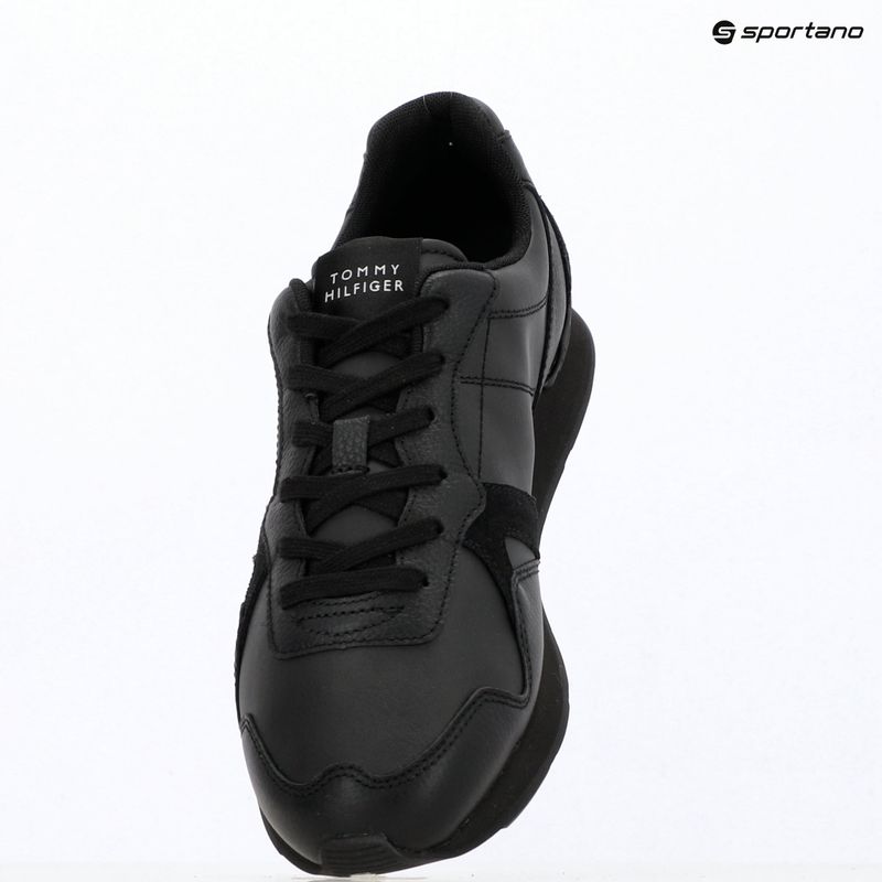 Scarpe da uomo Tommy Hilfiger Core Leather black 9