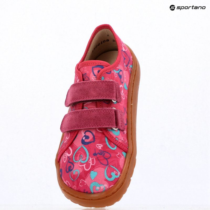 Scarpe barefoot bambino Froddo Barefoot Canvas fuxia+ 9
