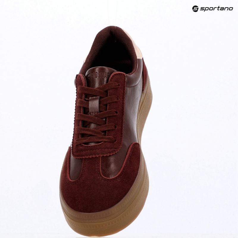 Scarpe da donna BIG STAR UU274013 burgundy 9