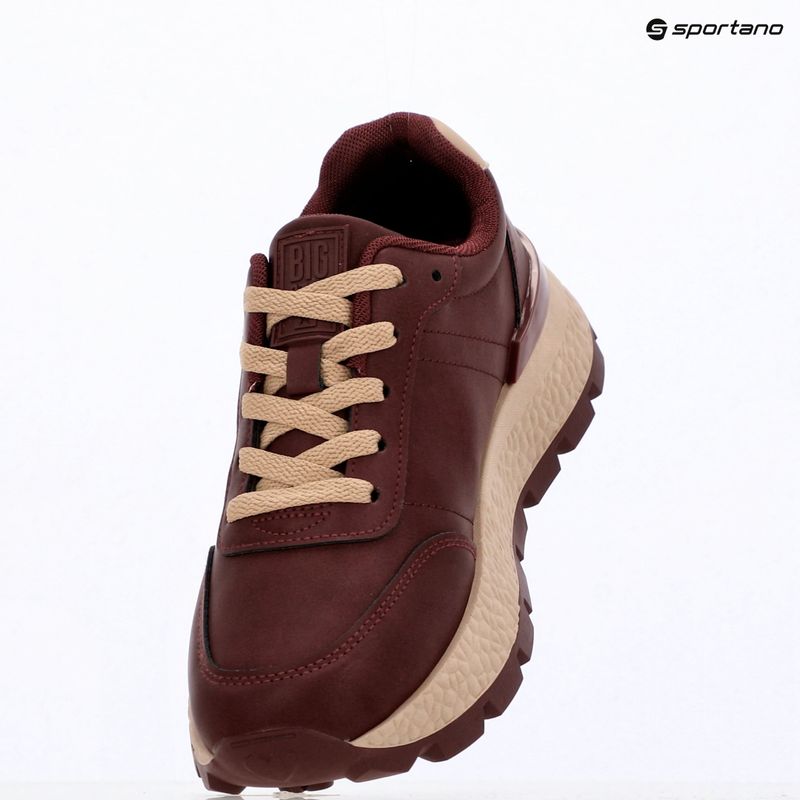 Scarpe da donna BIG STAR UU274041 burgundy 9