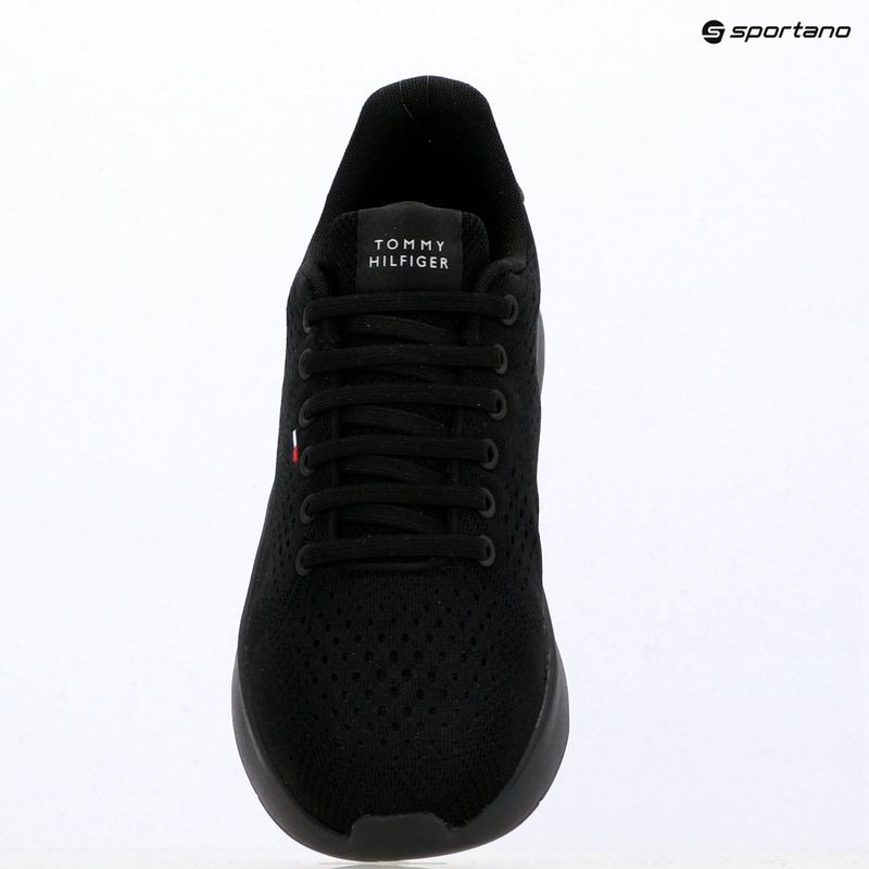 Scarpe da uomo Tommy Hilfiger Lightweight Runner Knit black 9