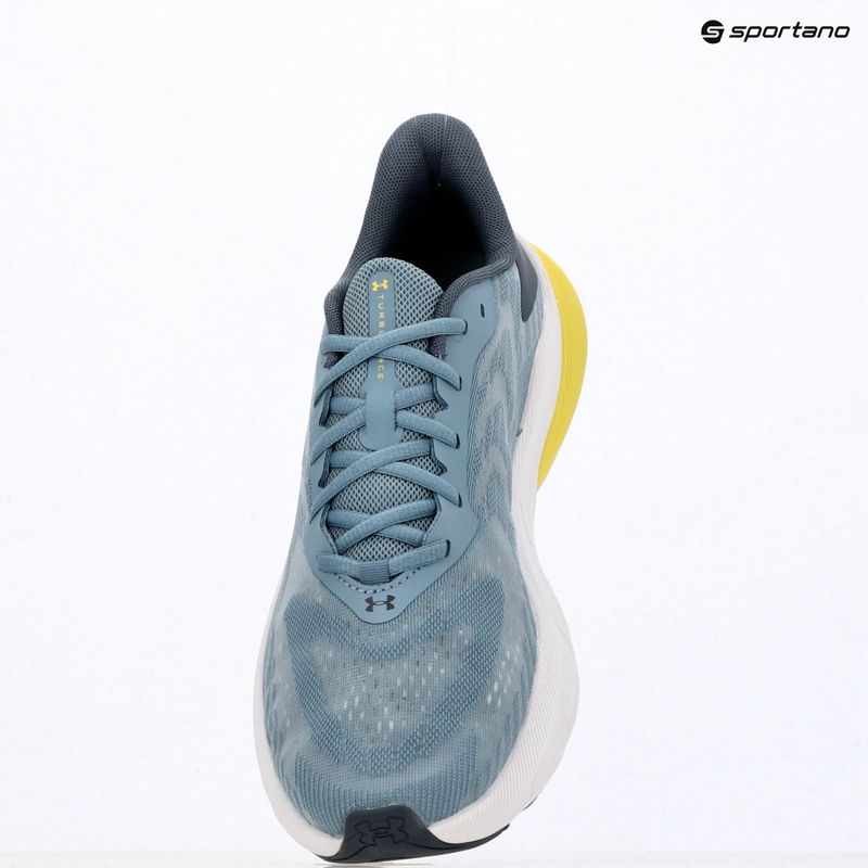 Scarpe da corsa uomo Under Armour Turbulence 3 blue wind/downpour gray/flash light 9