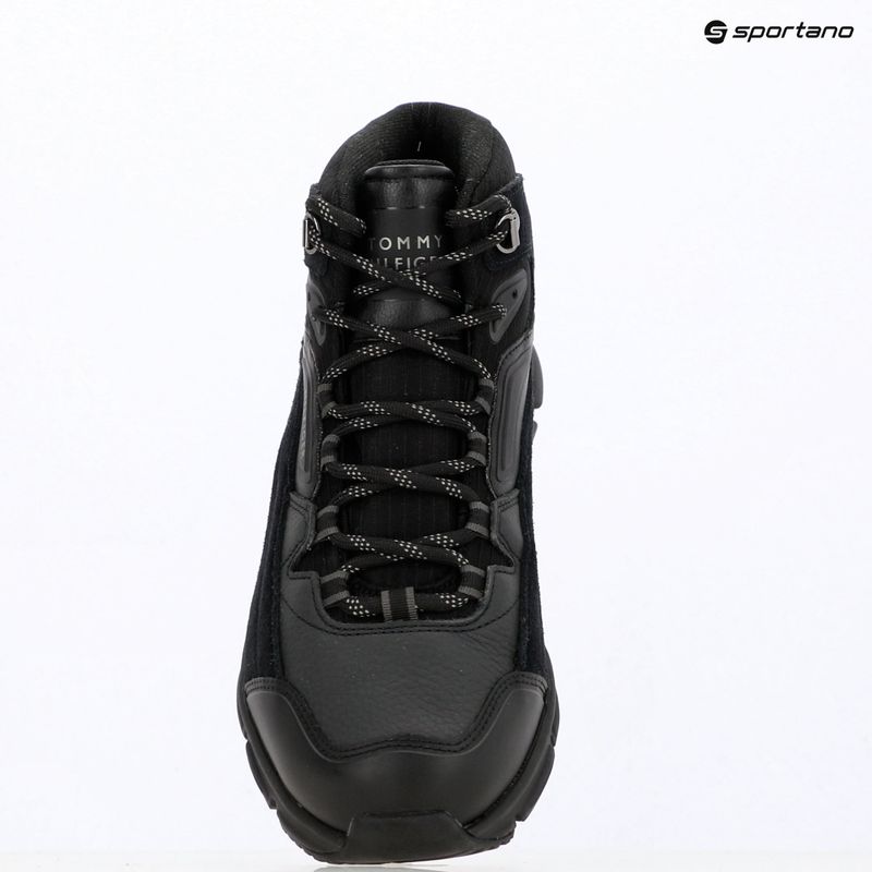 Scarpe da uomo Tommy Hilfiger Mix Chuk Waterproof triple black 9