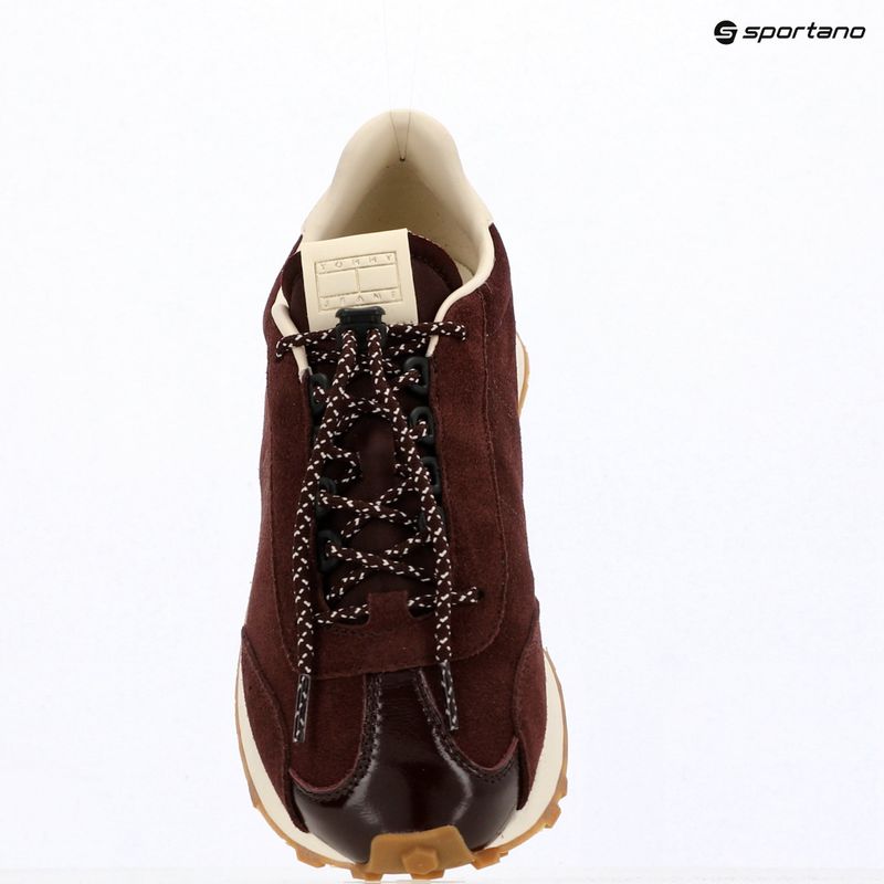 Scarpe da donna Tommy Jeans Retro Archive Runner brown 9