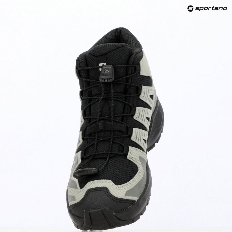 Scarponcini da trekking bambini Salomon XA PRO MID Waterproof black/sedona sage 6