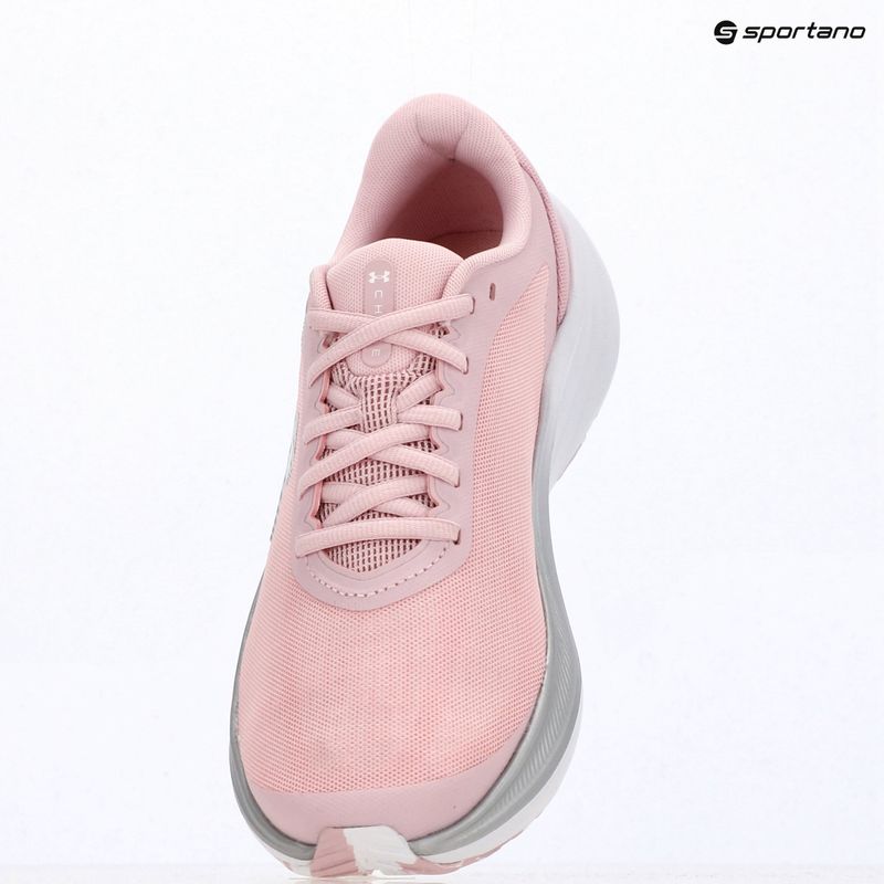 Scarpe da corsa donna Under Armour Chase prime pink/metallic silver/white 14