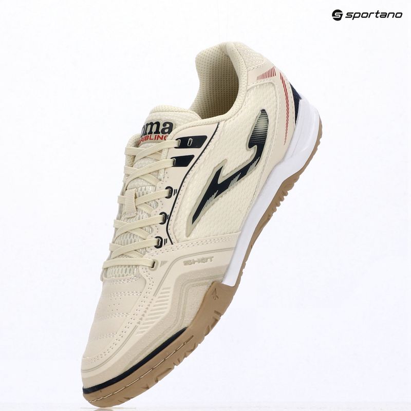 Scarpe da calcio uomo Joma Dribling Indoor beige 7