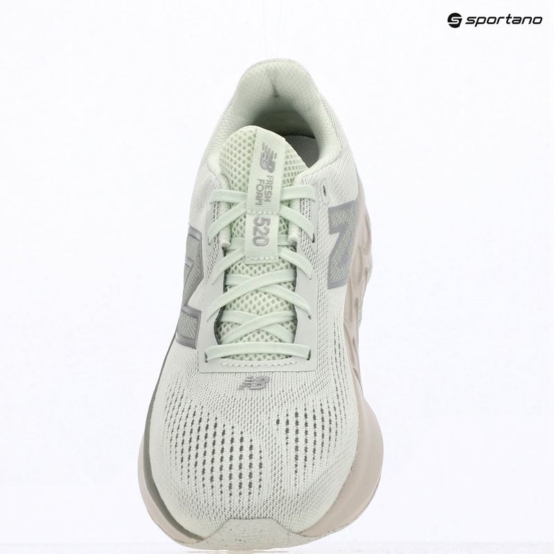 Scarpe da corsa donna New Balance Fresh Foam 520's V9 mint water/lone star grey/silver metallic 15
