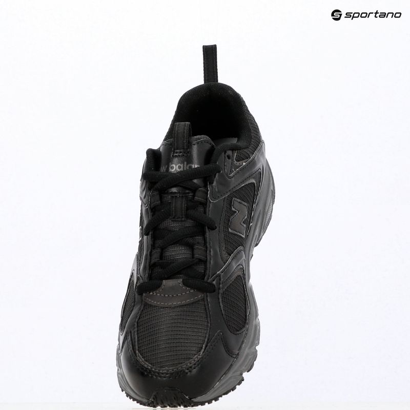 Scarpe New Balance 408's V1 black/black cement/black metallic 9