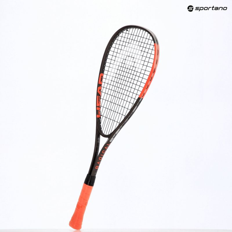 Racchetta da squash per bambini HEAD Radical Junior 2026 black/red 10