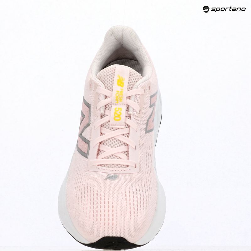 Scarpe da corsa donna New Balance Fresh Foam 520's V9 pink salt/pink granite/silver metallic 15