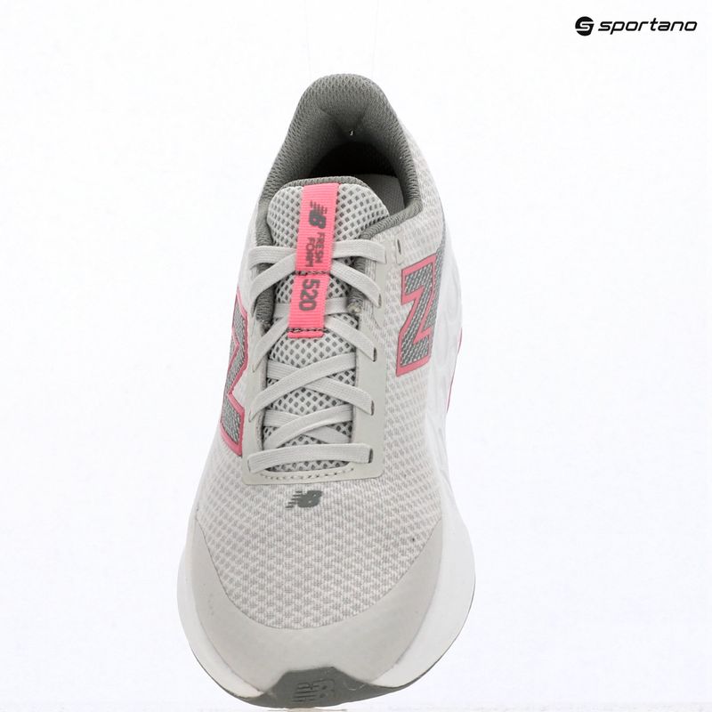 Scarpe da corsa per bambini New Balance 520's Lace V9 grey matter/signal pink 17