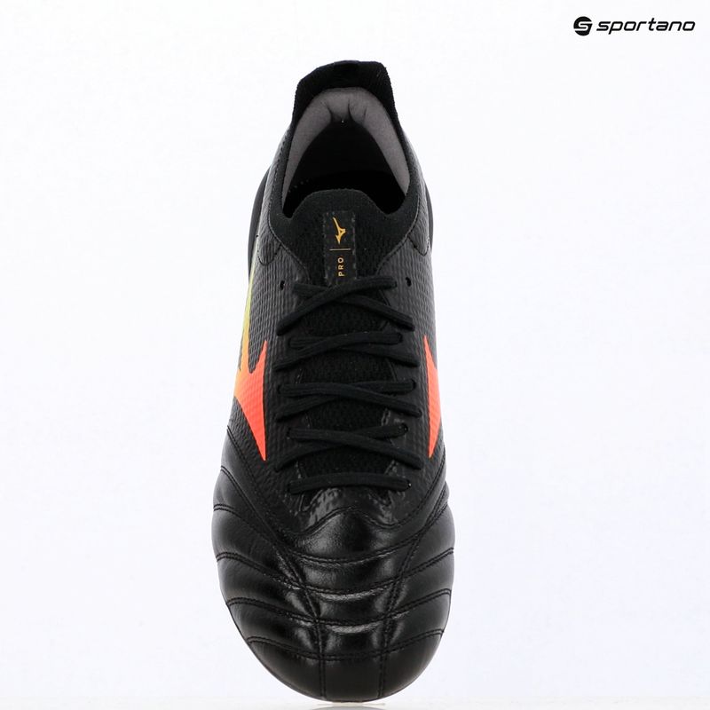 Scarpe da calcio Mizuno Morelia Neo V β Pro FG black/lava orange/arcadia 3