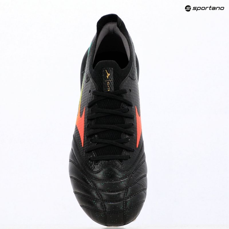 Scarpe da calcio Mizuno Morelia Neo V β Elite FG black/lava orange/arcadia 3