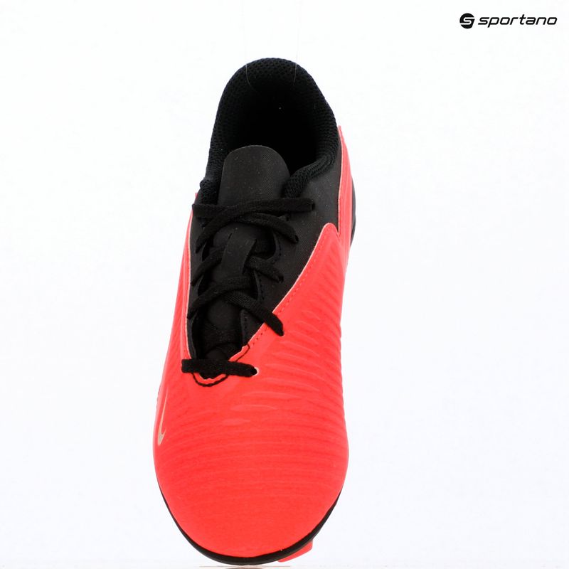 Scarpe da calcio bambino Nike Jr. Phantom 6 Low Club bright crimson/bright crimson/black 8