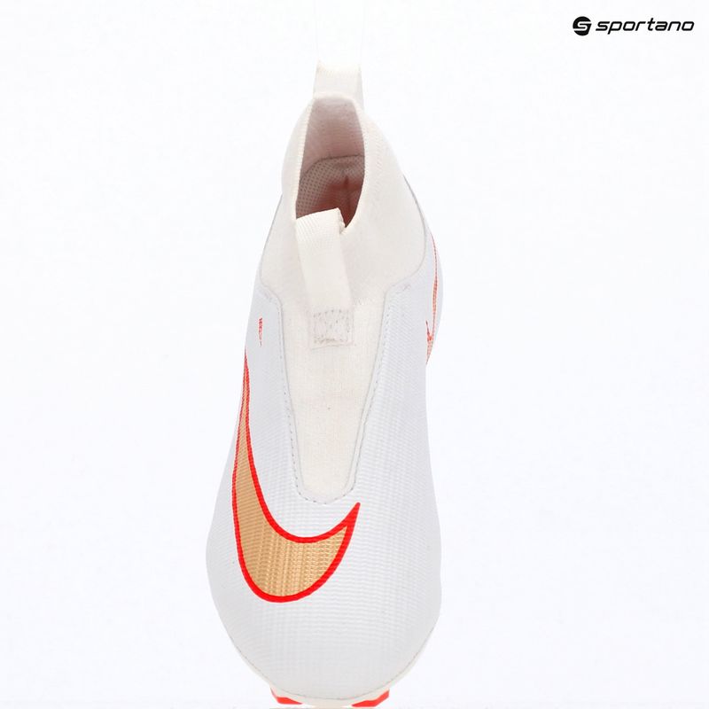 Scarpe da calcio bambino Nike Jr. Mercurial Superfly 11 Academy white/bright crimson/blur 9