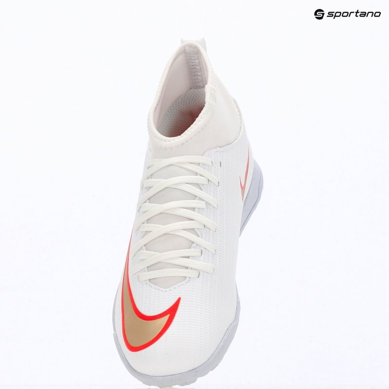 Scarpe da calcio bambino Nike Jr. Mercurial Superfly 11 Club white/bright crimson/blur 8