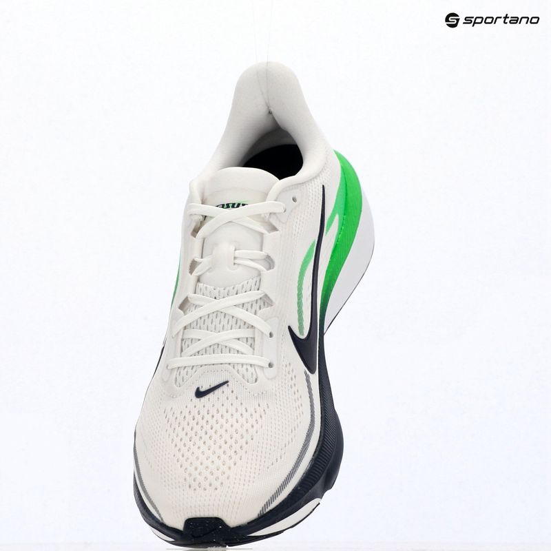 Scarpe da corsa uomo Nike Pegasus 42 white/green spark/midnight navy 13