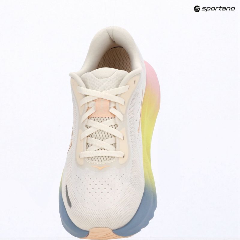 Scarpe da corsa donna HOKA Rincon 5 alabaster/tangerine glow 18