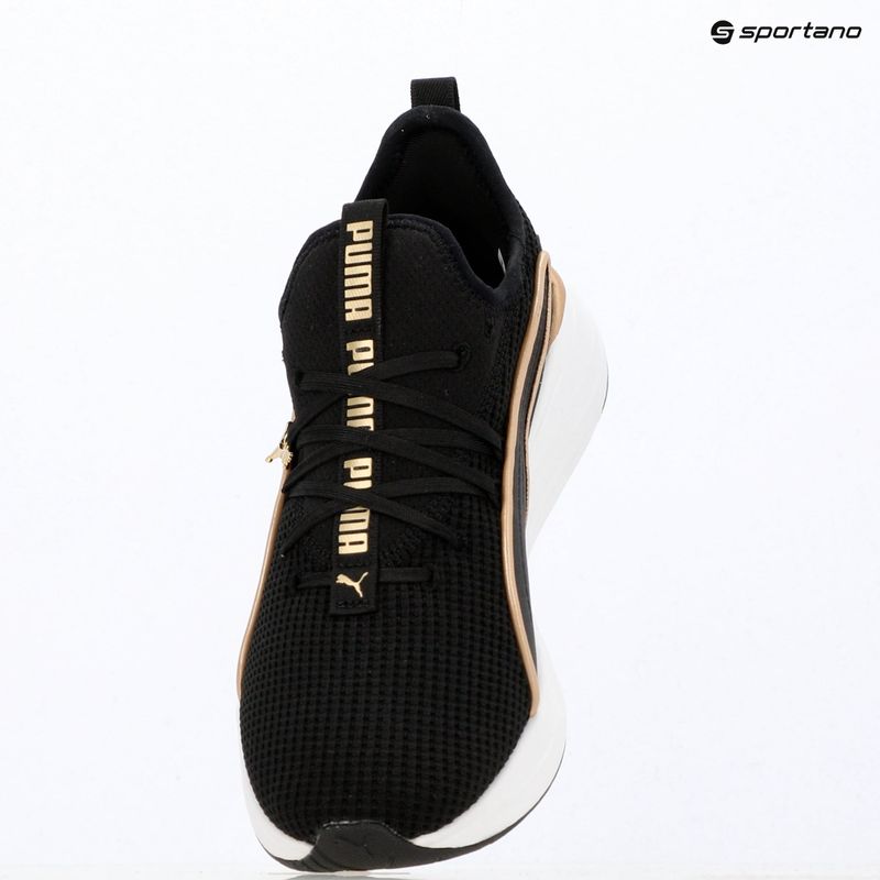 Scarpe da donna PUMA Softride Sabrina Polished Chrome puma black/puma white/puma gold 16