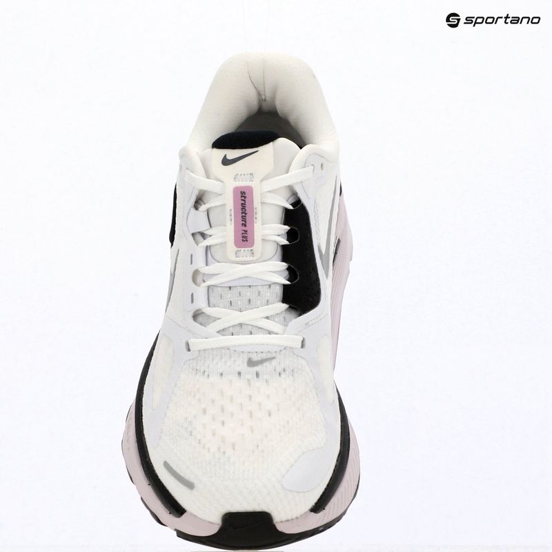 Scarpe da corsa donna Nike Structure Plus white/black/metallic silver 14