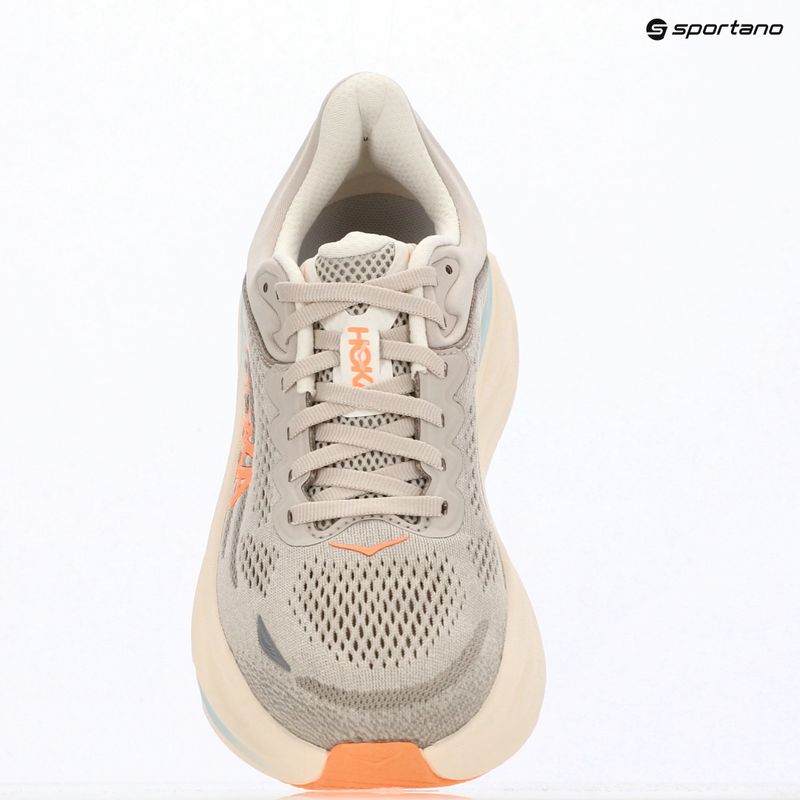Scarpe da corsa donna HOKA Bondi 9 Wide river rock grey/mineral ore 16